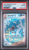 2023 POEMON SCARLET & VILET GYARADOS EX #225 PSA 8