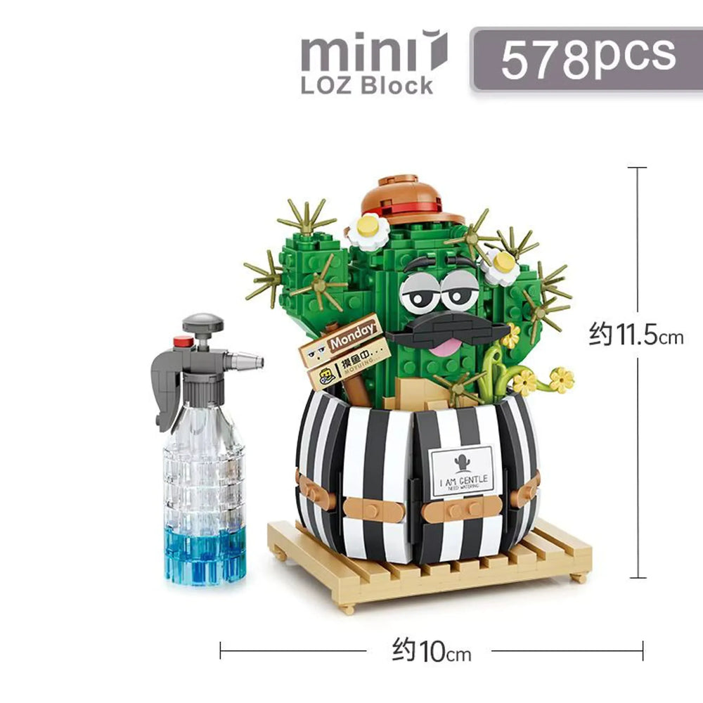 LOZ Building Block Micro Plants I Am Gentle