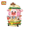 LOZ Building Block Pig Burger