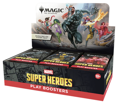 Magic: The Gathering Marvel Super Heroes Play Booster (30 un.) (EN)
