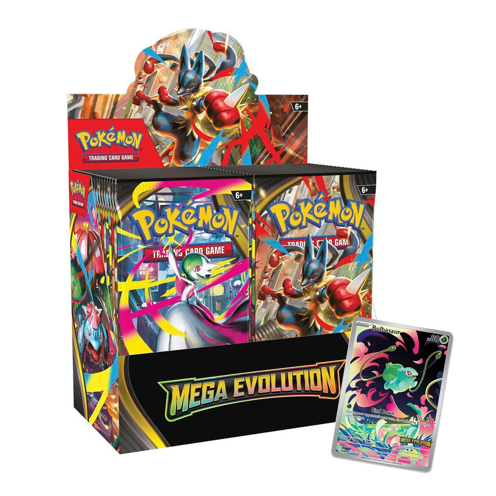 Pokemon - Mega Evolution ME01 - Enhanced Booster Display Box - (36 Packs & 1 Promo Card)