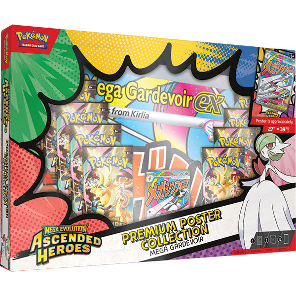 Pokemon: Mega Evolution 2.5: Ascended Heroes: Premium Poster Collection