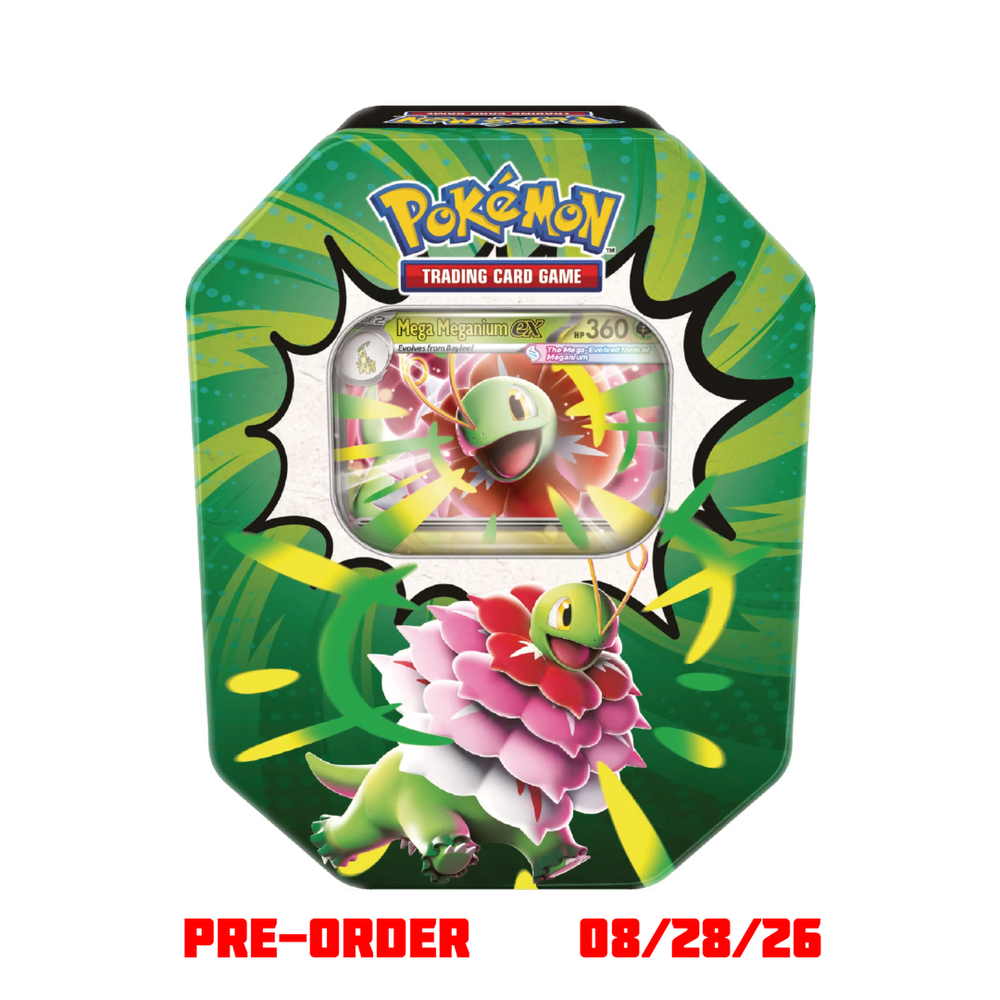 Mega Evolution: Ascended Heroes Tin - Mega Meganium