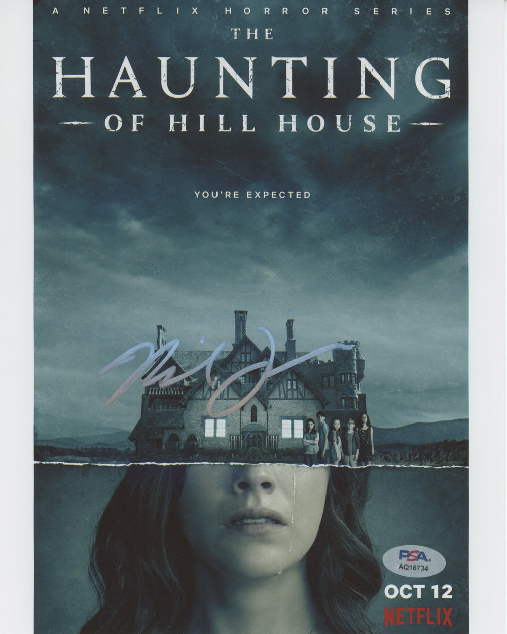 Mike Flanagan The Haunting of Hill House Signed 8x10 Photo PSA/DNA #AQ16734