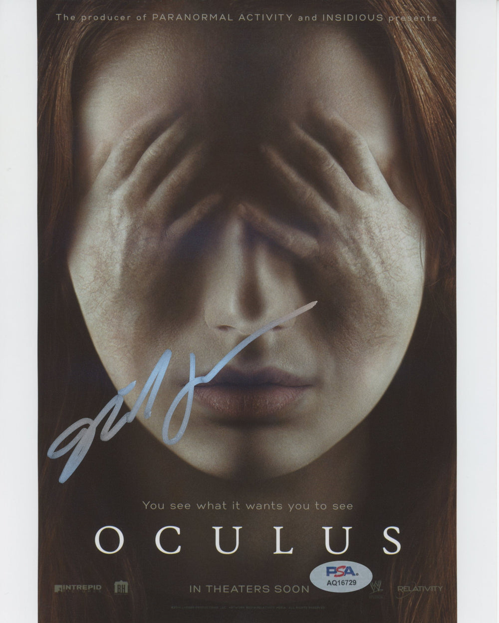Mike Flanagan Oculus Authentic Signed 8x10 Photo Autographed PSA/DNA #AQ16729