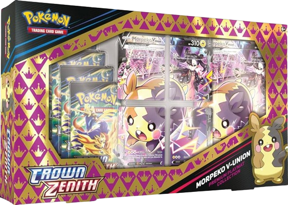 Morpeko V-Union Crown Zenith Premium Treasures Collection Box