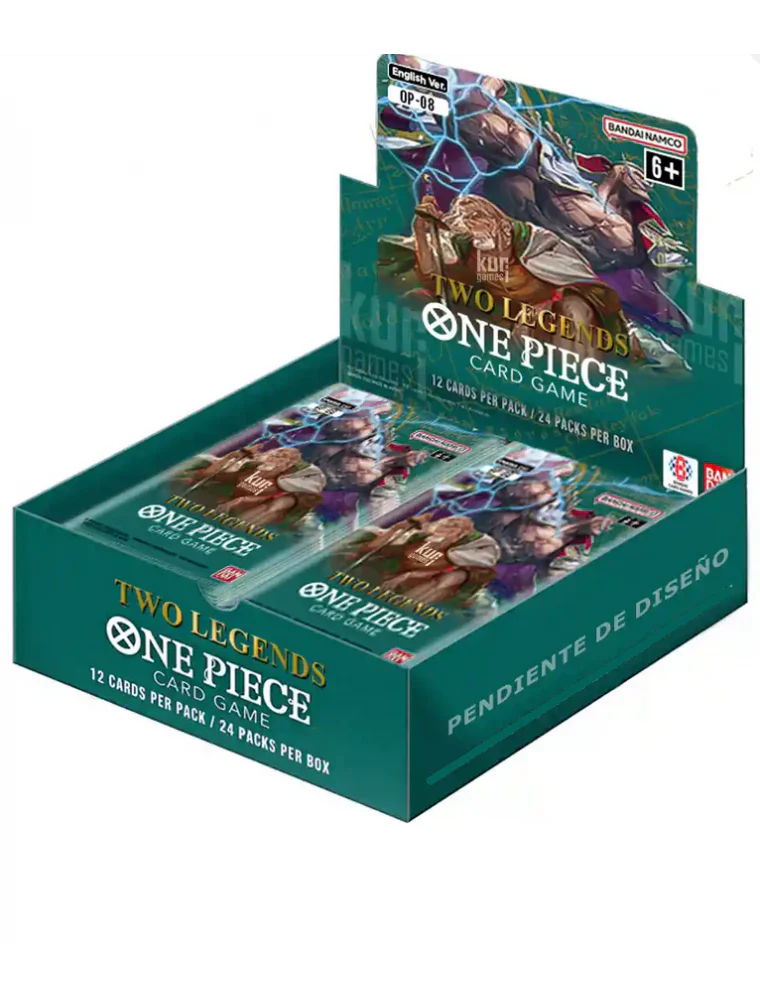 One Piece English - Two Legends Booster Box -  OP-08 Card Game