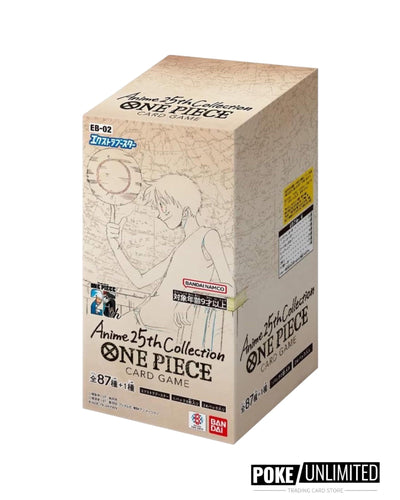 One Piece Card Game Japanese Extra Booster Anime 25th Collection Booster Box EB-02