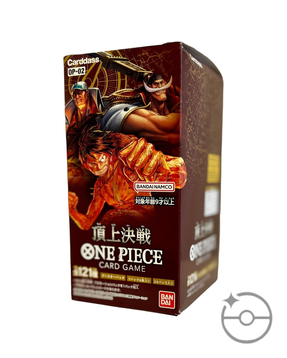 One Piece Card Game Japanese Paramount War OP-02 Booster Box