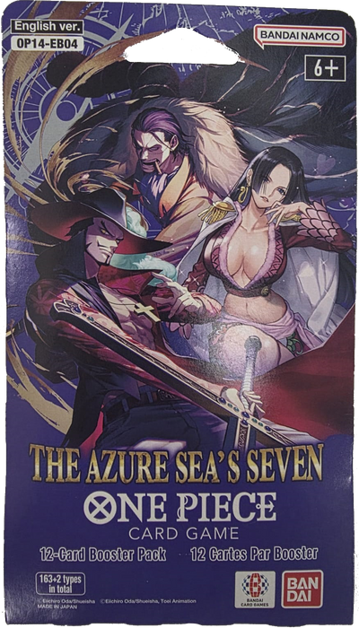 One Piece: The Azure Seas Seven Sleeved Booster Pack (OP-14)