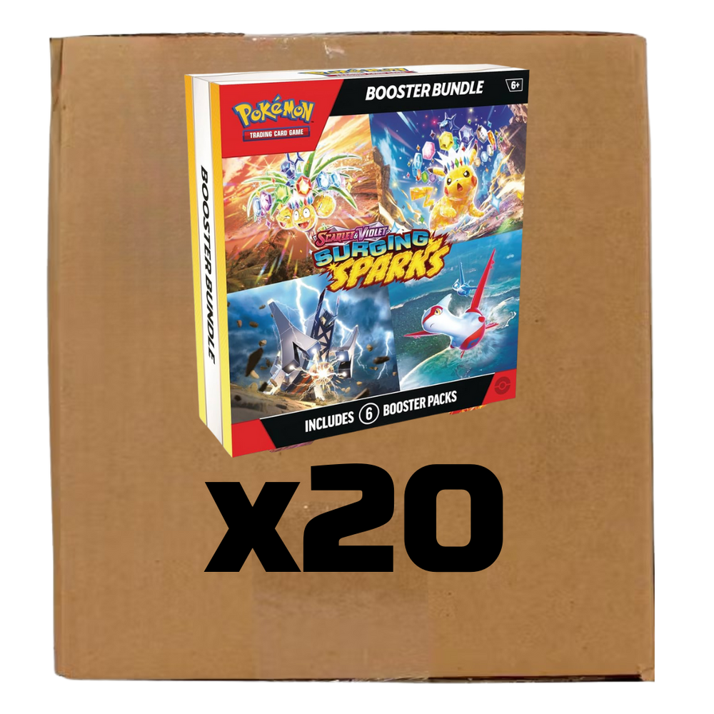 Sealed Case Surging Sparks Booster Bundle - SV08