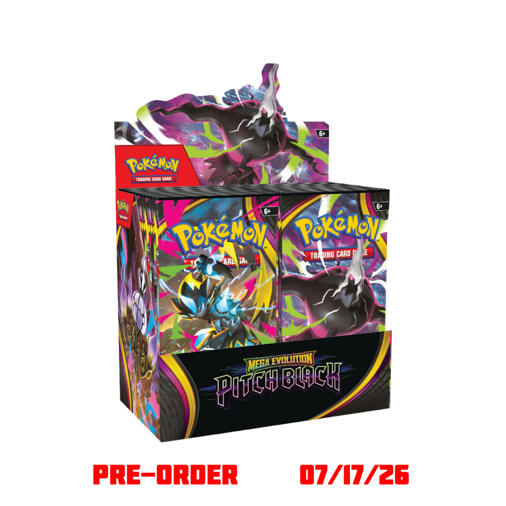 Mega Evolution: Pitch Black Booster Box (Early Bird Special)