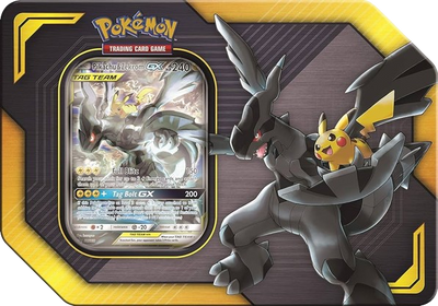 Pikachu & Zekrom Tag Team Gx Tin [2021 Reprint]