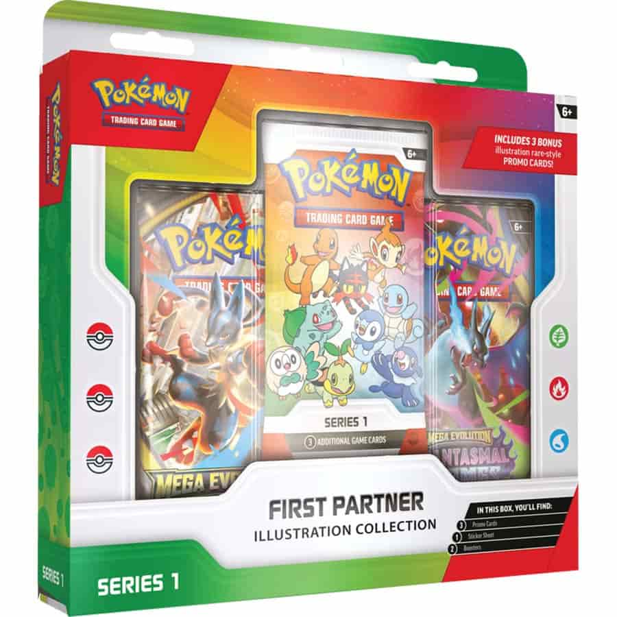 Pokemon Tcg: First Partner Illustration Collection (Series 1) (WAVE 2 SHIPS 4/30)