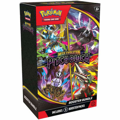 Pokemon: Mega Evolution: Pitch Black: (Me05) Booster Bundle (Presale - Expected release date July 17th, 2026)