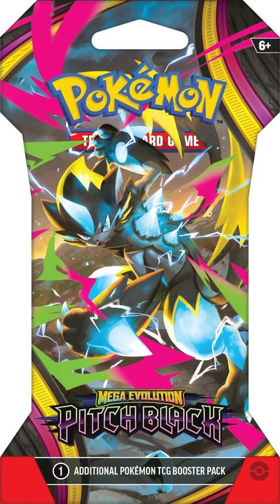 Pokemon: Mega Evolution: Pitch Black: (Me05) Sleeved Booster Pack (Presale - Expected release date July 17th, 2026)