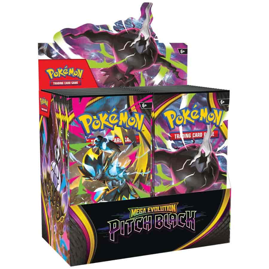 Pokemon: Mega Evolution: Pitch Black: (Me05) Booster Box (Presale - Expected release date July 17th, 2026)