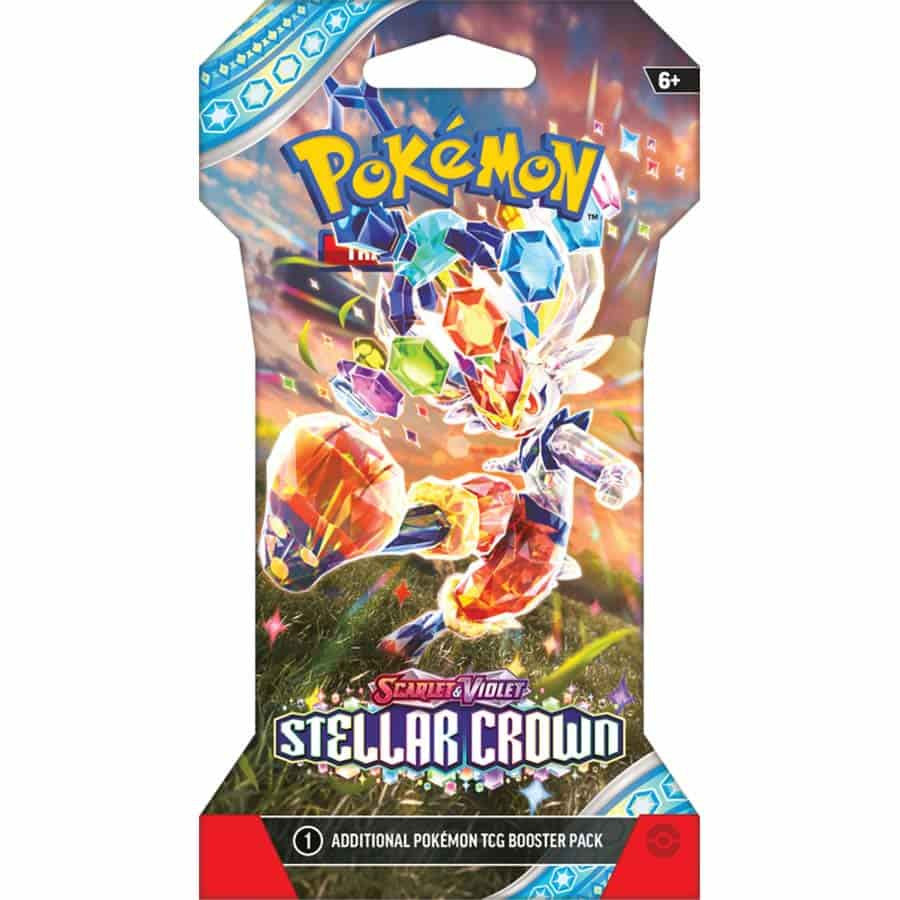 Pokemon Scarlet Violet Stellar Crown Sleeved Booster Pack