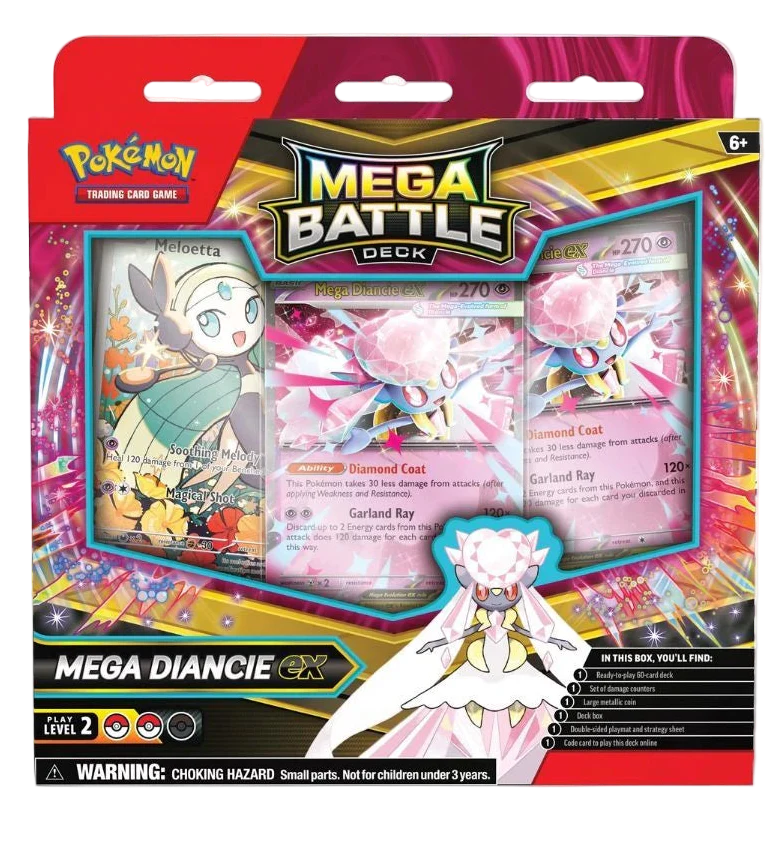 Mega Diancie Ex Battle Deck