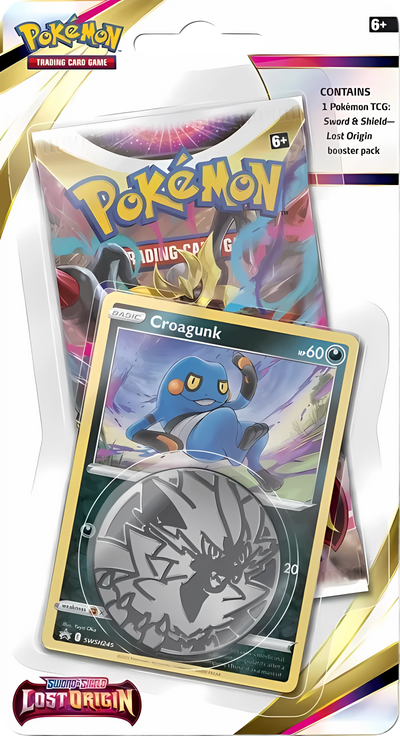 Pokémon TCG: Lost Origin Checklane Blister [Croagunk Promo SWSH245]