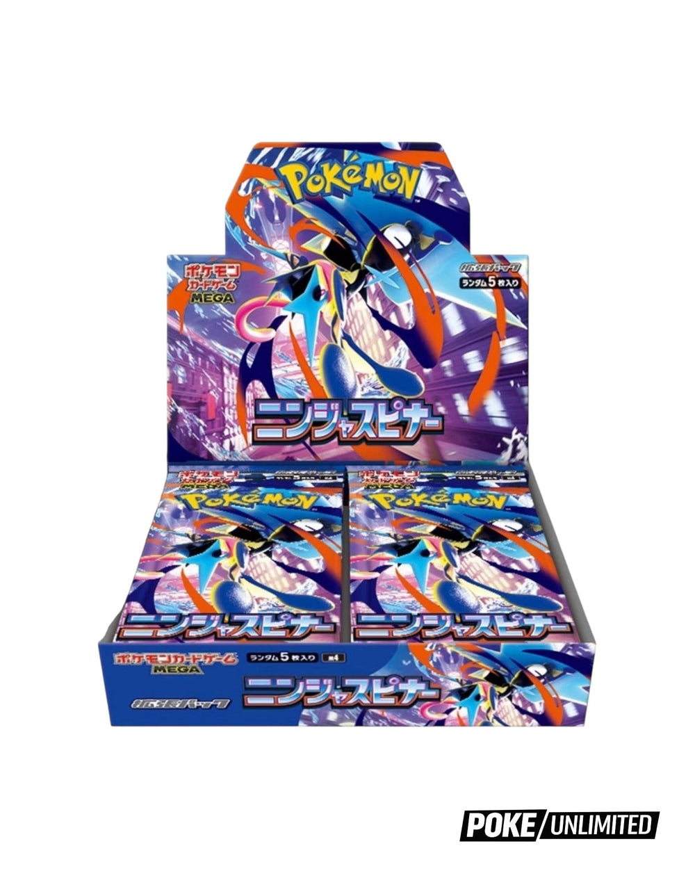 Pokémon: Mega - Ninja Spinner Booster Box (Japanese)