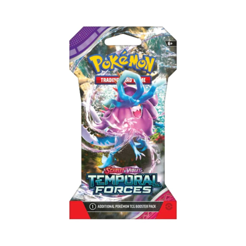 Pokemon SV Temporal Forces Sleeved Booster Pack (Random Art)