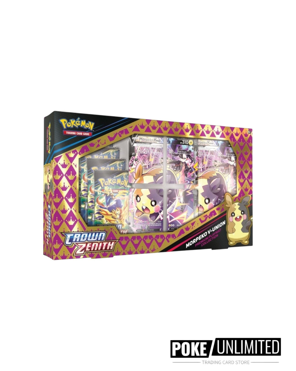 Pokémon TCG Crown Zenith Morpeko V-UNION Playmat Premium Collection English