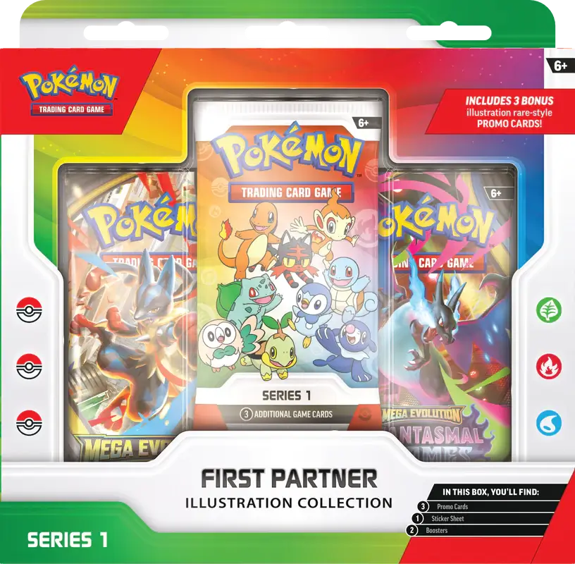 Pokémon TCG: First Partner Illustration Collection (Series 1) - 30th Anniversary