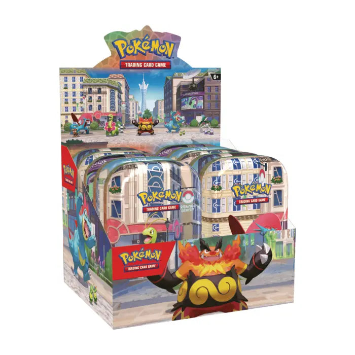 Pokémon TCG: Lumiose City Mini Tin Display
