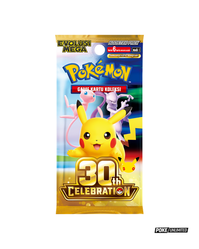 Pokémon TCG Indonesian 30th Celebration Booster Box MA6I