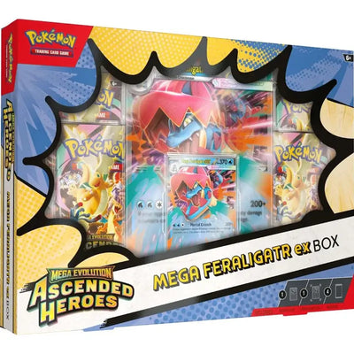 Pokémon TCG: Ascended Heroes — Mega Feraligatr ex Box