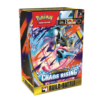 Pokémon TCG: Mega Evolution—Chaos Rising Build & Battle Box