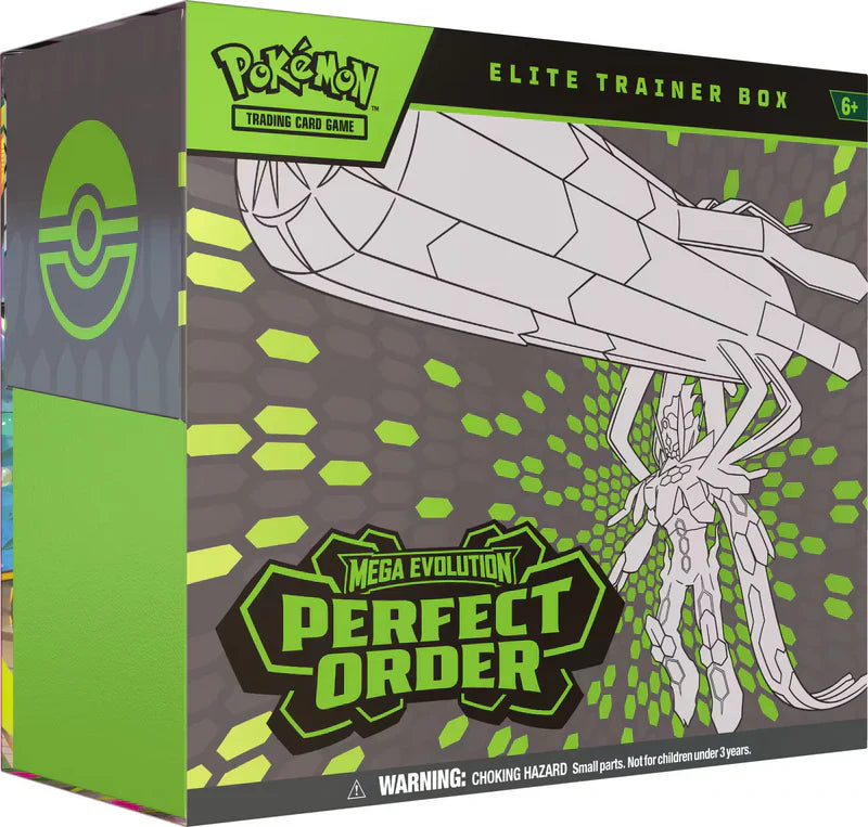 Pokémon TCG: Mega Evolution—Perfect Order Elite Trainer Box (ETB)