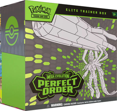 Pokémon TCG: Mega Evolution—Perfect Order Elite Trainer Box (ETB)