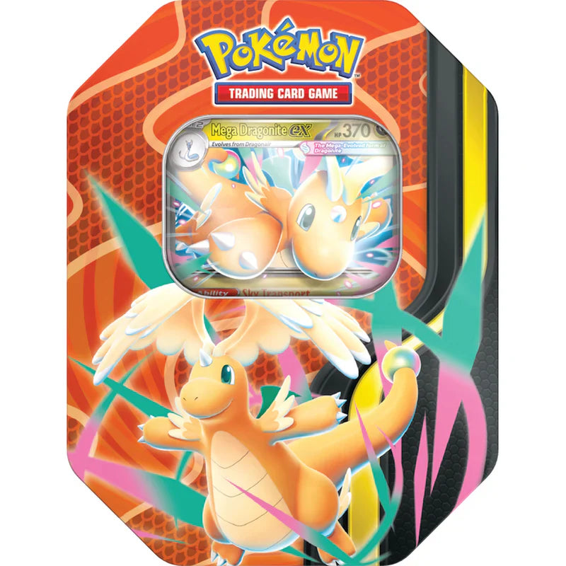 Pokémon TCG: Mega Forces Tin (Mega Dragonite ex) (Pre-Order Aug 28)