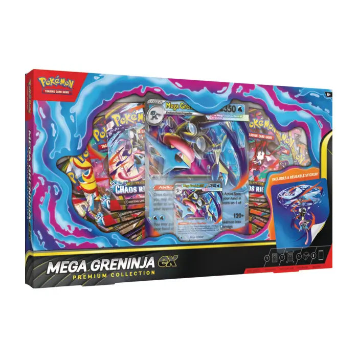 Pokémon TCG: Mega Greninja ex Premium Collection (Pre-Order Jul 3)