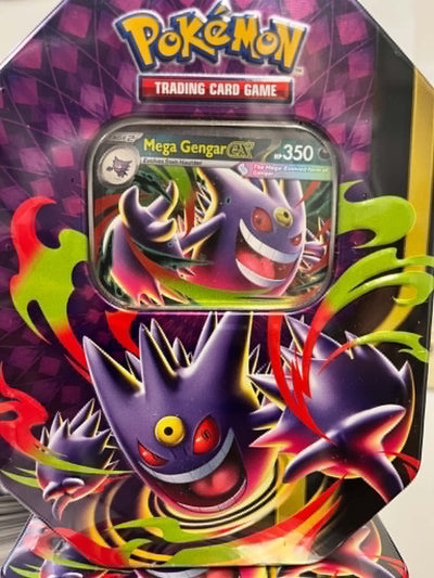 Pokemon TCG: Mega Moonlit Tin - Mega Gengar ex
