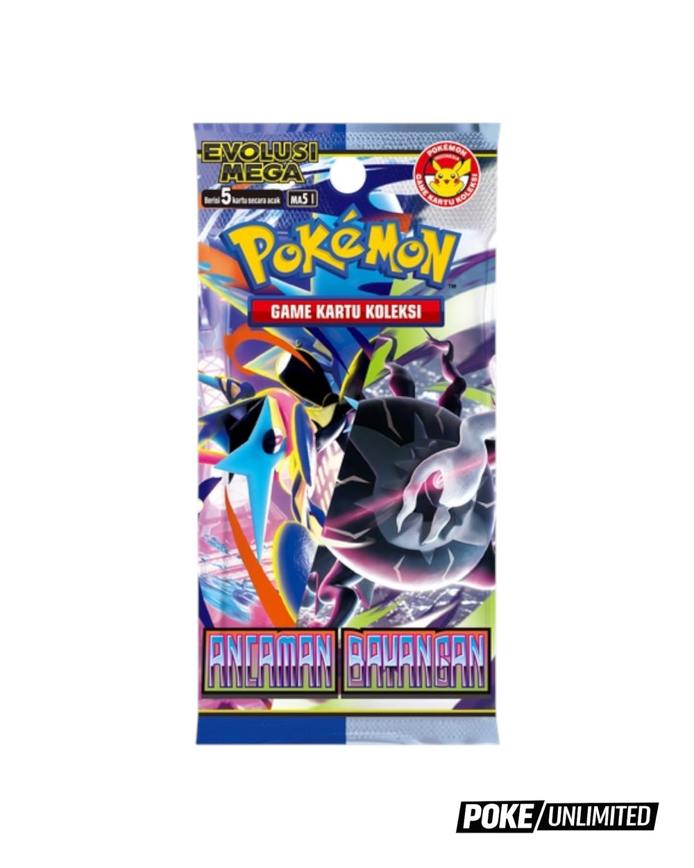 Pokémon TCG Indonesian MEGA Shadow Threat Booster Box MA5I