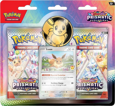 Pokémon TCG: Prismatic Evolutions 2-Pack Blister [Eevee Pokémon Day Promo]