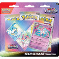 Pokémon TCG: Prismatic Evolutions Tech Sticker Collection Sylveon + Squishmallows 10" Pikachu Bundle