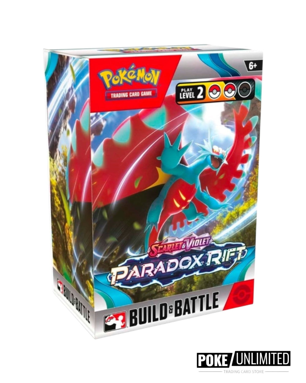 Pokémon TCG Scarlet & Violet Paradox Rift Build & Battle Box English