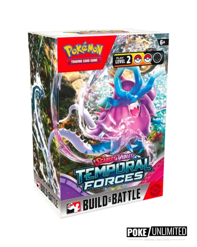 Pokémon TCG Scarlet & Violet Temporal Forces Build & Battle Box English