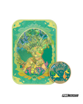 Pokémon TCG Simplified Chinese Terastal Gathering Leafeon Metal Storage Tin