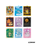 Pokémon TCG Simplified Chinese Terastal Gathering Random Quicksand Card Display Keychain