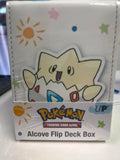 Pokemon TCG: Ultra Pro Alcove Flip Box Pokemon Togepi Limited Holiday Release