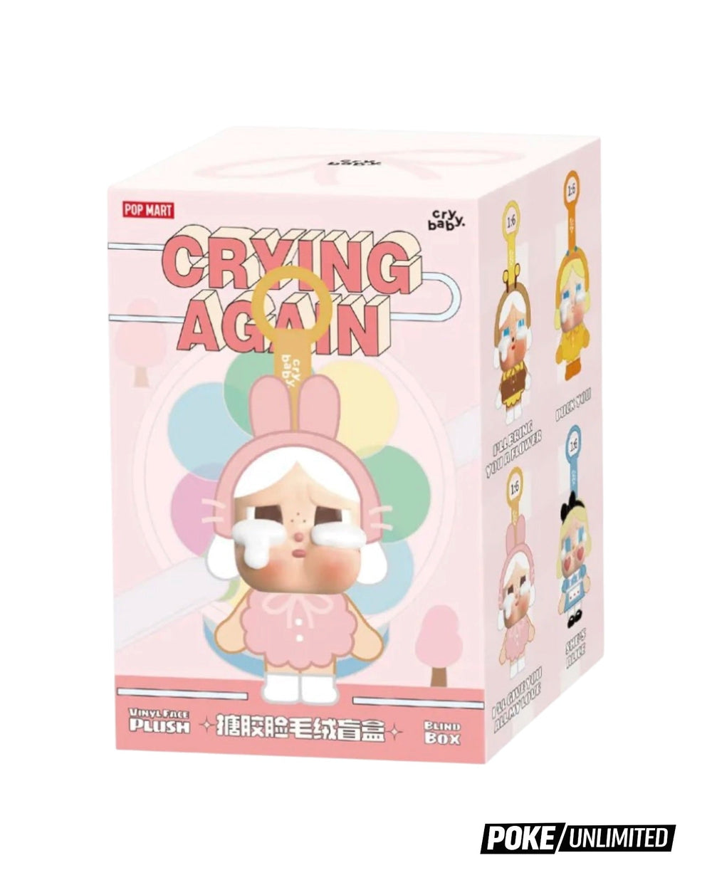 Pop Mart: Cry Baby - Crying Again Vinyl Face Plush Blind Box
