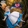 PRE-ORDER: Beast Kingdom Alice in Wonderland: Alice & The Cheshire Cat Master Craft Series Statue