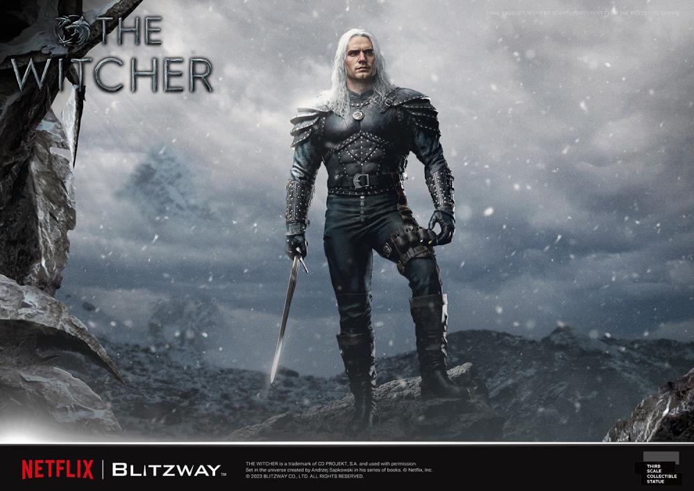 Blitzway The Witcher Geralt of Rivia 1/3 Scale Statue