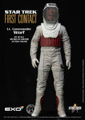 PRE-ORDER: Exo-6 Star Trek: First Contact Lt. Commander Worf in EVA Suit 1:6 Scale Articulated Figure