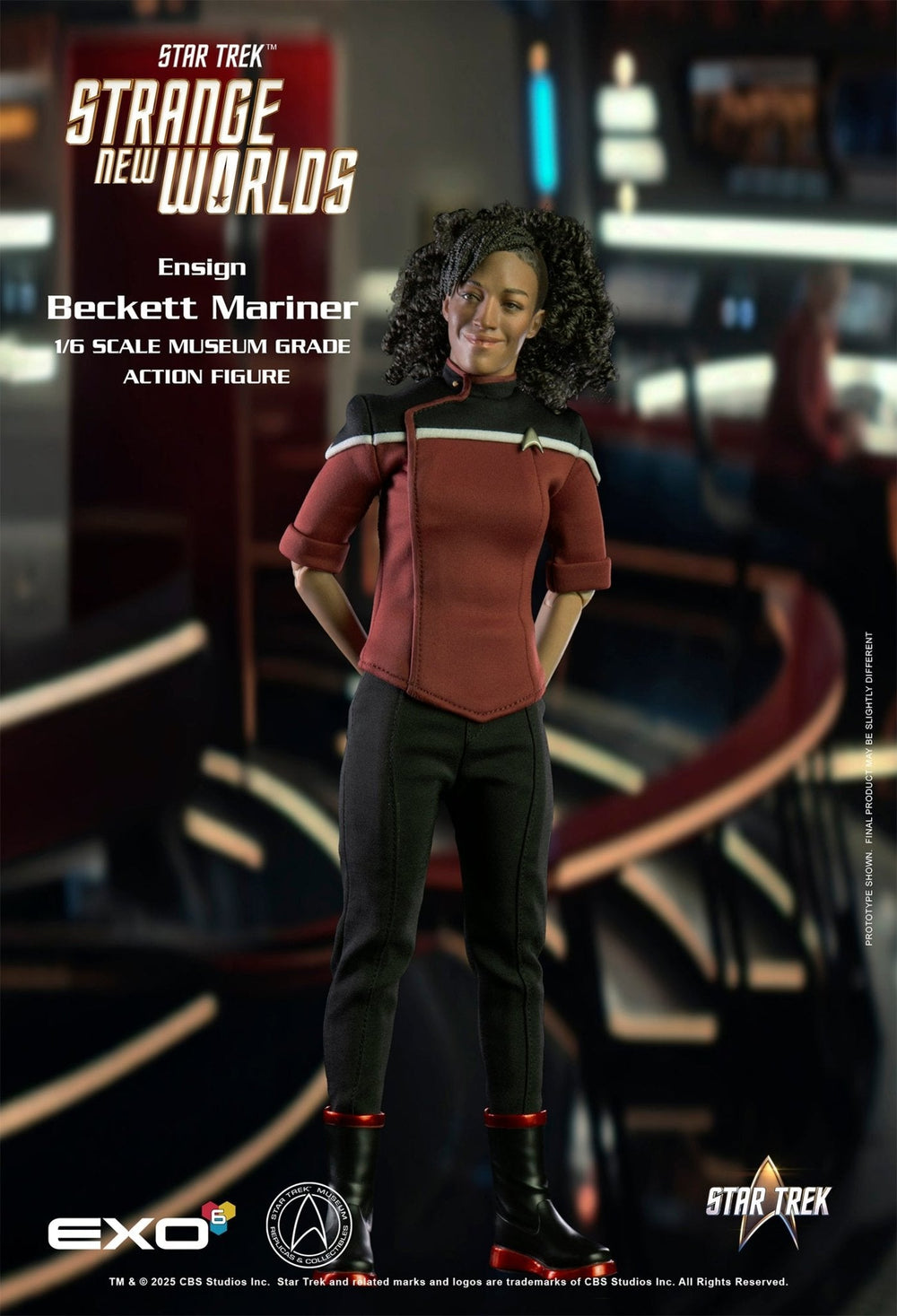 PRE-ORDER: Exo-6 Star Trek: Strange New Worlds Ensign Beckett Mariner 1/6 Scale Figure